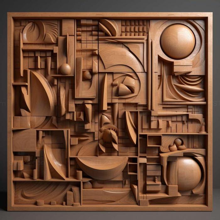Patterns and decorations (Richard Rogers 4, PATTERN_364) 3D models for cnc